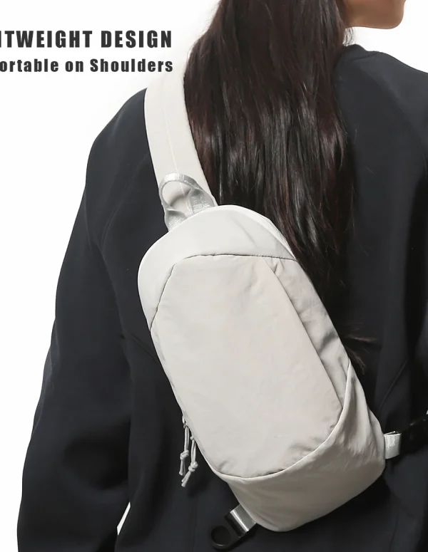 Crossbody Bag Men's Casual Chest Bag 2026 New Fashion Trendy Brand Small Shoulder Bag Women's Lightweight Sports Waist Bag Shoul