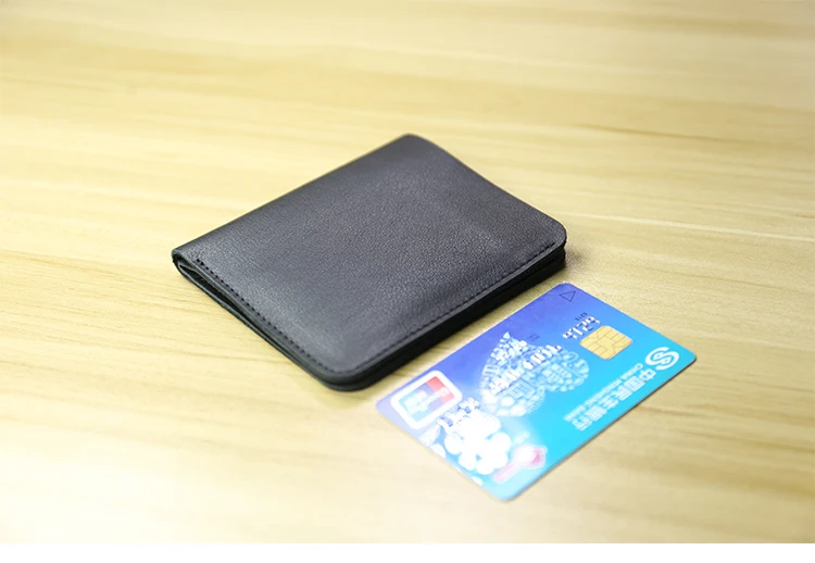Genuine Leather Young Men small wallet Card Holder luxury designer Short Standard Wallets Casual slim money bag minimalist purse - Image 29