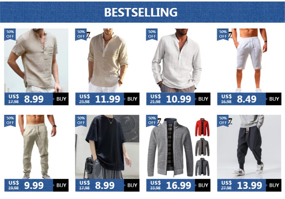 Cotton Linen Hot Sale Men's Long-Sleeved Shirts Summer Solid Color Stand-Up Collar Casual Beach Style Plus Size - Image 8