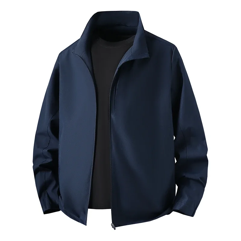New Men's Casual Jacket Casual and Fashionable Windbreaker Waterproof and Versatile Outdoor Jacket - Image 3