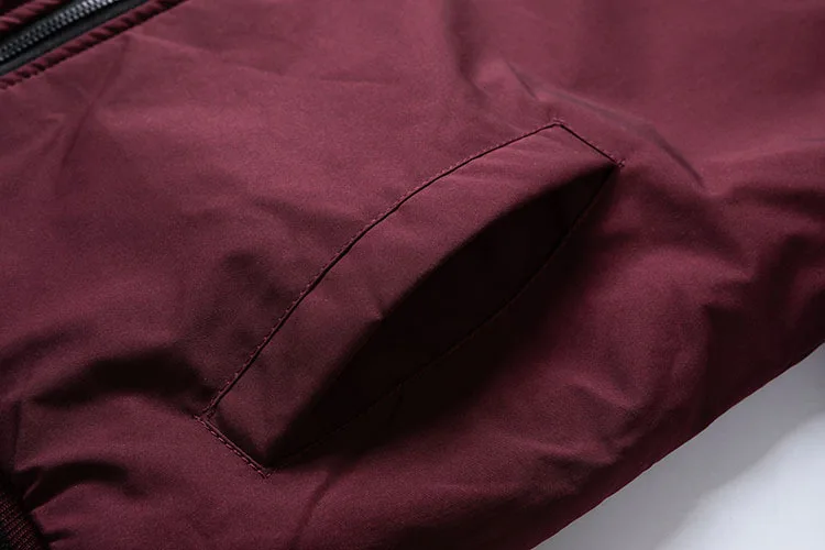 Men's Double-Sided Wear Busin Coat Spring Autumn Cotton Casual Jaet Busin Sle V-Ne Zipper ket Wear-resistant - Image 17