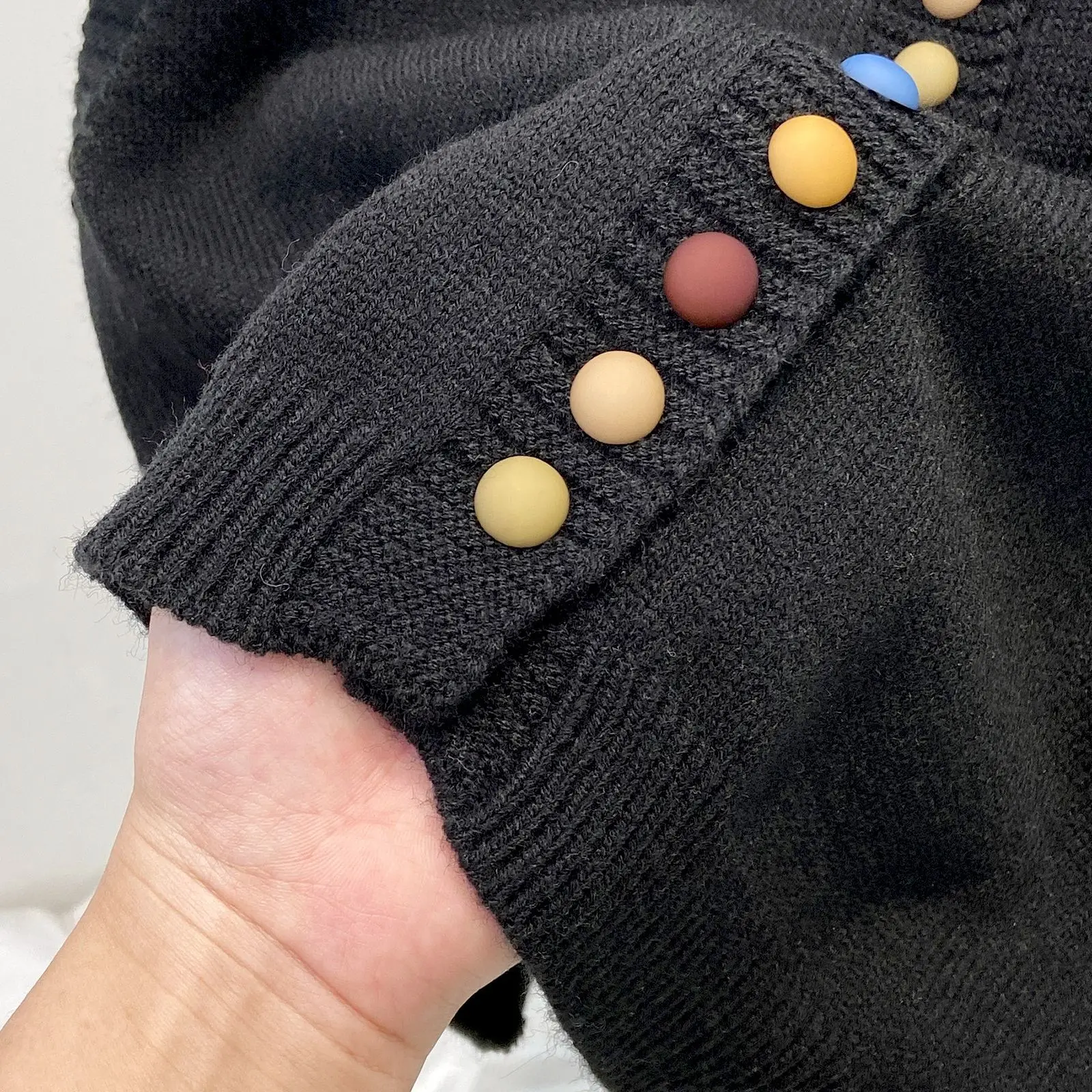 Fashion Colorful Button Knit Sweater Vest Women Spring Autumn New Casual Layering Sweater Woman Retro Gray Sleeveless Vest Top - Image 20