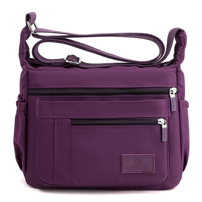 Fashion Shoulder Crossbody Bag for Women Messenger Bags Waterproof Nylon Ladies Handbag - Image 5
