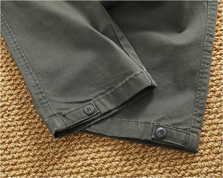 Men's Slim Fit Stretch Tapered Pants - Elastic Business Casual Cleanfit Washed Draped Trousers (Spring/Summer Trendy Chino) - Image 27