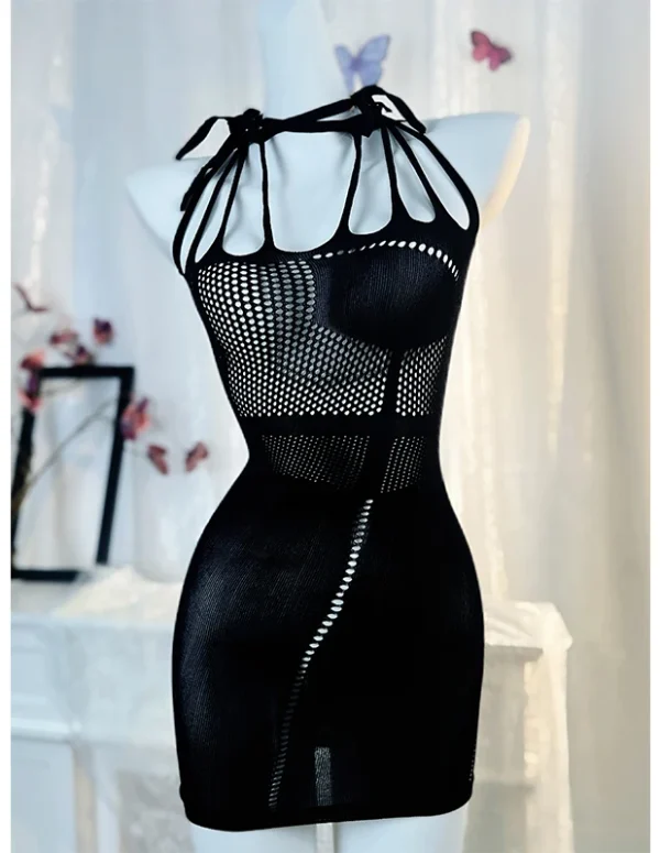 Sexy Cover Up Hollow Out Fishnet Dress without Bikini Summer Holiday DS134