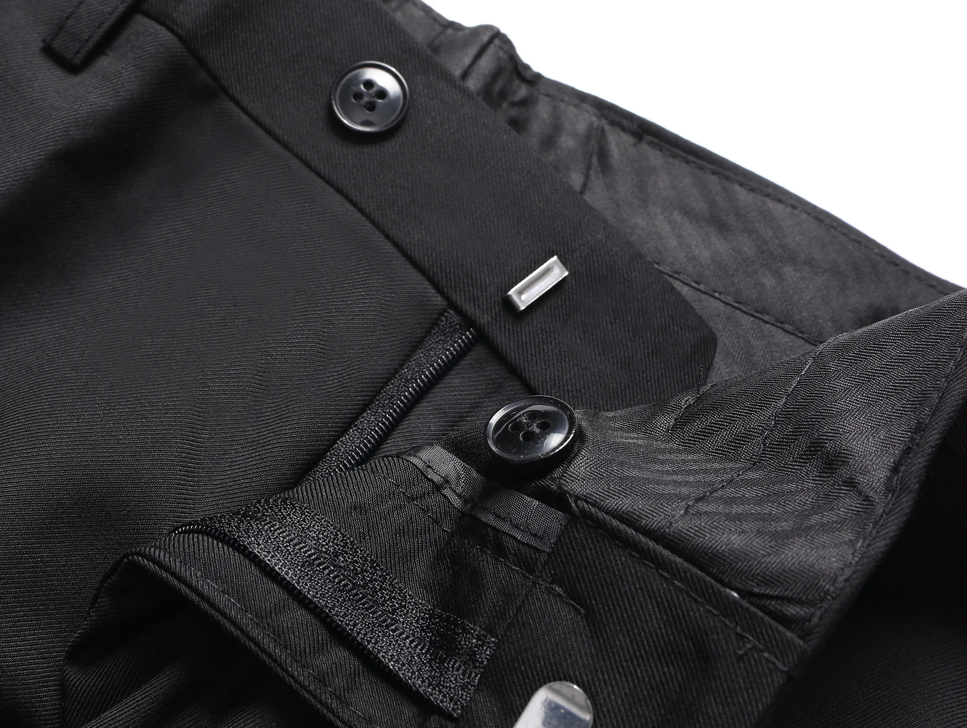 Spring Autumn Man Pant New Simple Solid Color Men Straight-leg Pants Button Slim Business Casual Versatile Man Suit Trousers - Image 15