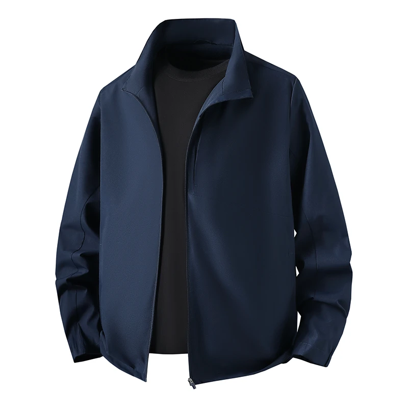 New Men's Casual Jacket Casual and Fashionable Windbreaker Waterproof and Versatile Outdoor Jacket - Image 11