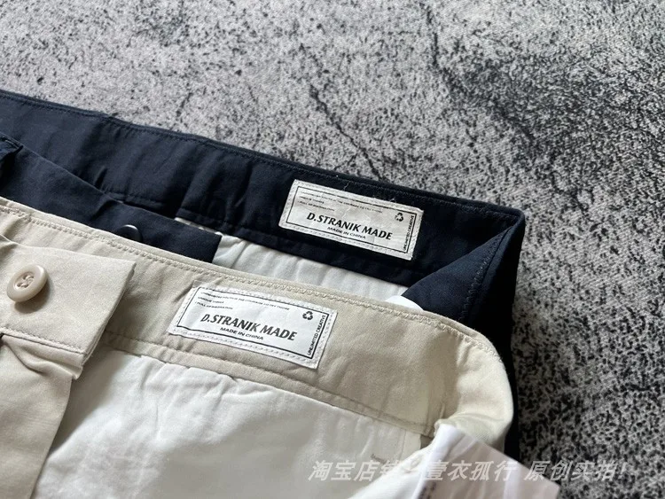 2025 Summer New American Retro Thin Micro Elasticity Casual Pants Men's Simple 98% Cotton Slim CHINO Business Straight Trousers - Image 21