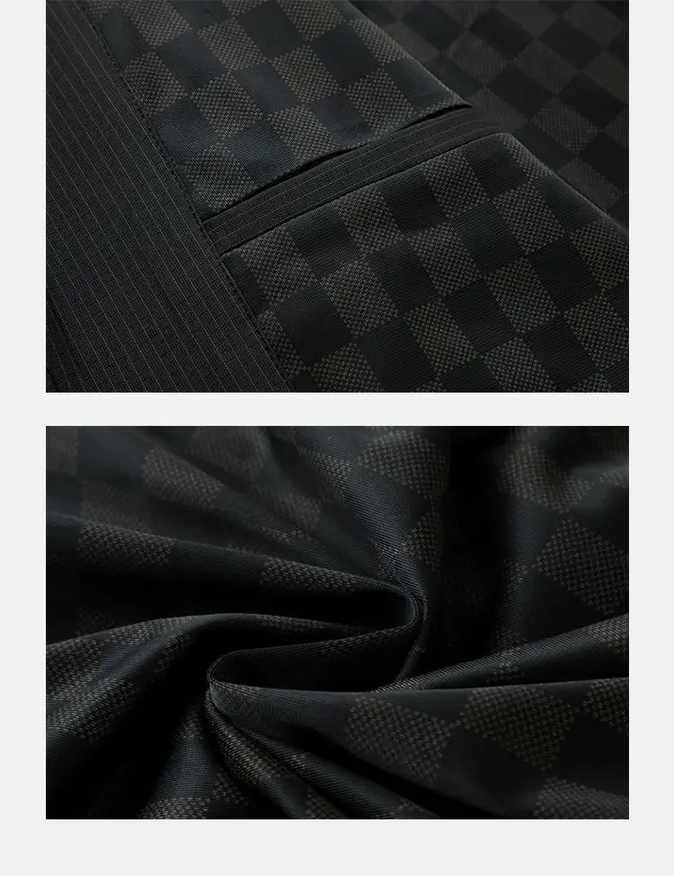 Spring Autumn Men's Stand Collar Jacket Windproof Casual Business Wear Coat Blue Black Khaki Outdoor Overcoat Men Clothing - Image 18