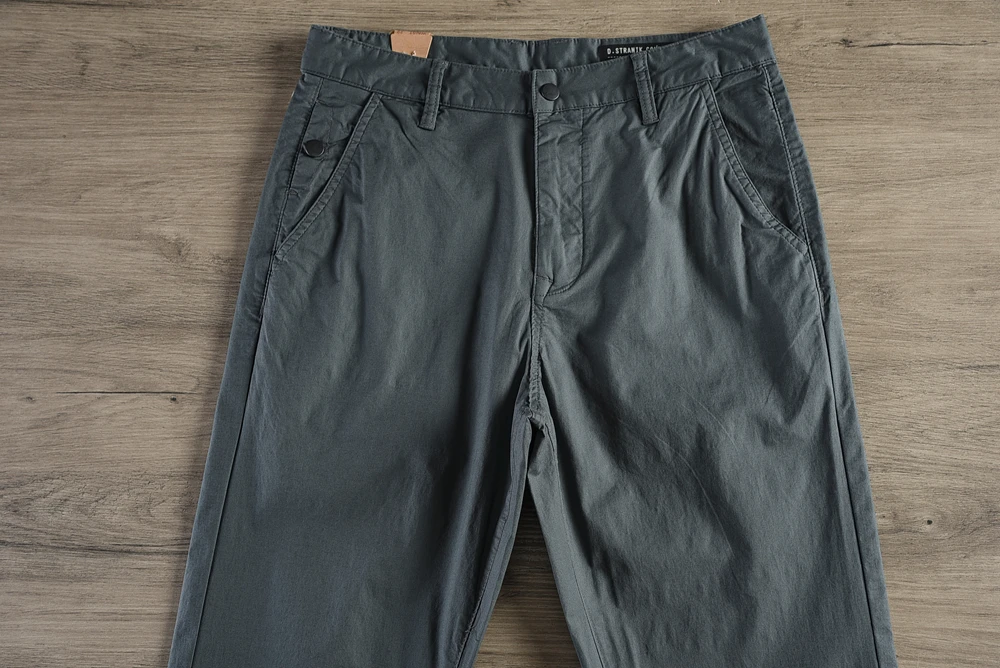 2024 Summer New American Thin Quick-drying Stretch Casual Pants Men's Simple 97% Cotton Slim CHINO Business Straight Trousers - Image 16